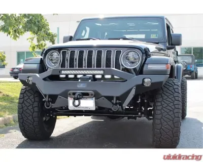 Hammerhead Armor Jeep JL Front Winch Bumper Full Width Pre Runner For 18-Pres Wrangler JL Ravager Series - 600-56-0775