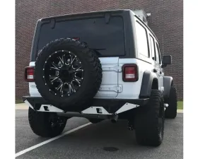 Hammerhead Armor Ravager Series Rear Bumper Full Width Wrinkle Black Finish Jeep Wrangler JL 2018-Present