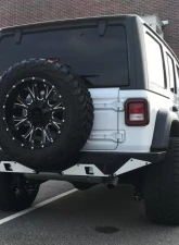 Hammerhead Armor Ravager Series Rear Bumper Full Width Wrinkle Black Finish Jeep Wrangler JL 2018-Present                                     - 600-56-0784 - Image 3