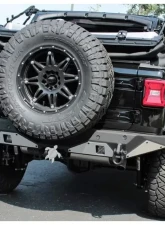 Hammerhead Armor Ravager Series Rear Bumper Full Width Wrinkle Black Finish Jeep Wrangler JL 2018-Present                                     - 600-56-0784 - Image 3