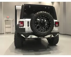 Hammerhead Armor Ravager Series Rear Bumper Stubby Wrinkle Black Finish Jeep Wrangler JL 2018-Present