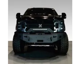 Hammerhead Armor Ford F-250-F-550 Front Winch Bumper Prerunner For 17-20 Ford F-250-F-550 Black Steel