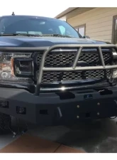 Hammerhead Armor F-150 Front Winch Bumper Full Brushguard For 18-Pres Ford F-150 Black Steel X-Series                                     - 600-56-0814 - Image 5