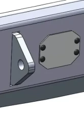 Hammerhead Armor Flush Mount Light Hole Cover Plates                                     - 600-56-0817 - Image 4