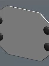 Hammerhead Armor Flush Mount Light Hole Cover Plates                                     - 600-56-0817 - Image 3