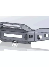 Hammerhead Armor Low Profile Formed Guard Front Black Bumper (Non-Winch) Ford F-150 2018+                                     - 600-56-0823 - Image 3