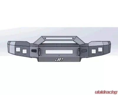 Hammerhead Armor Low Profile Formed Guard Front Black Bumper (Non-Winch) Ford F-150 2018+ - 600-56-0823