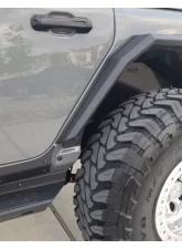 Hammerhead Armor Jeep JL Rear Fender Flares For 18-Pres Wrangler JL Black Steel Steel Ravager Series                                     - 600-56-0827 - Image 3
