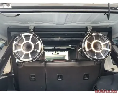 Hammerhead Armor Black Rear Speaker Pod Mount Jeep Wrangler JL 2018+ - 600-56-0831