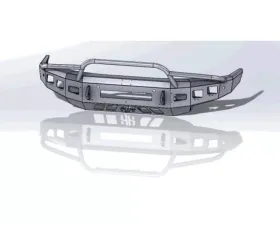 Hammerhead Armor Low Profile Pre-Runner Front Black Bumper (Non-Winch) Nissan Titan XD 2016-2021