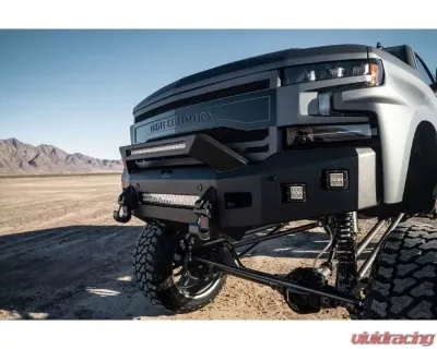 Hammerhead Armor Low Profile Formed Guard Front Black Bumper (Non-Winch) Chevrolet Silverado 1500 2019+ - 600-56-0841