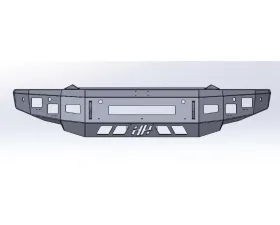Hammerhead Armor Low Profile Front Black Bumper (Non-Winch) Ram 1500 2019-2021