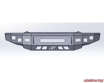 Hammerhead Armor Low Profile Front Black Bumper (Non-Winch) Ram 1500 2019-2021 - 600-56-0852