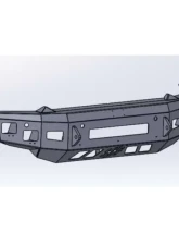 Hammerhead Armor Low Profile Front Black Bumper (Non-Winch) Ram 1500 2019-2021                                     - 600-56-0852 - Image 2