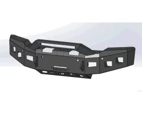 Hammerhead Armor Silverado 1500 Front Winch Bumper Formed Guard For 19-20 Silverado 1500