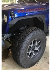 Hammerhead Armor Jeep JL Inner Fenders Front For 18-20 Wrangler JL Black Aluminum                                     - 600-56-0857 - Image 2