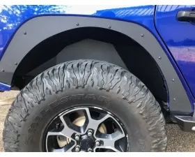 Hammerhead Armor Jeep JL Inner Fenders Rear For 18-20 Wrangler JL Black Aluminum