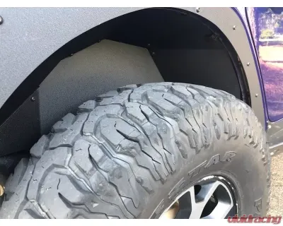 Hammerhead Armor Jeep JL Inner Fenders Rear For 18-20 Wrangler JL Black Aluminum - 600-56-0858