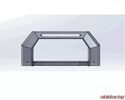 Hammerhead Armor Sierra Bumper Bull Bar For 19-20 Sierra 1500 Black Steel - 600-56-0859