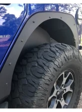 Hammerhead Armor Jeep JL Flare Deletes Rear For 18-Pres Wrangler JL Black Steel                                     - 600-56-0884 - Image 2