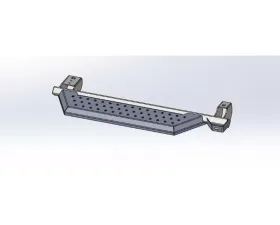Hammerhead Armor Jeep JL Running Boards For 18-Pres Wrangler JL 2 Door X Series Black
