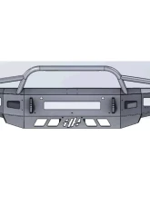 Hammerhead Armor Stand Low Profile Pre-Runner Front Black Bumper (Non-Winch) Nissan Titan XD 2016-2020                                     - 600-56-0890 - Image 2