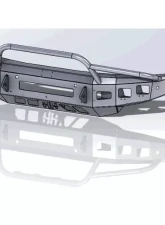 Hammerhead Armor Stand Low Profile Pre-Runner Front Black Bumper (Non-Winch) Nissan Titan XD 2016-2020                                     - 600-56-0890 - Image 2