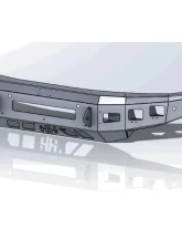 Hammerhead Armor Stand Low Profile No Bull Bar Front Black Bumper (Non-Winch) Nissan Titan XD 2016-2020                                     - 600-56-0891 - Image 2
