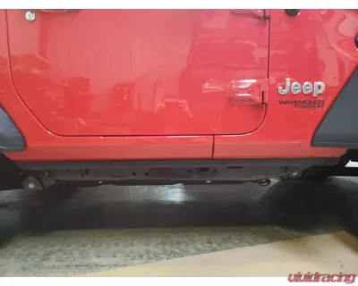 Hammerhead Armor Jeep JL 2 Door Bottom Trim For 18-Pres Wrangler JL Wrinkle Black Steel - 600-56-0900