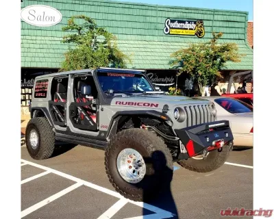 Hammerhead Armor Jeep JL Half Doors Front For 18-Pres Wrangler JL Black Steel - 600-56-0902