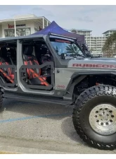 Hammerhead Armor Jeep JL Half Doors Front For 18-Pres Wrangler JL Black Steel                                     - 600-56-0902 - Image 2