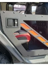 Hammerhead Armor Jeep JL Half Doors Rear For 18-Pres Wrangler JL Unlimited Black Steel                                     - 600-56-0903 - Image 2