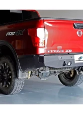 Hammerhead Armor Titan XD Rear Bumper With Sensors and BSM For 16-20 Titan XD Black Steel                                     - 600-56-0908 - Image 3