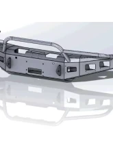 Hammerhead Armor Titan XD Front Winch Bumper Prerunner For 16-20 Titan XD Black Steel                                     - 600-56-0912 - Image 2