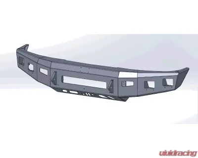 Hammerhead Armor Low Profile Front Bumper (Non-Winch) Ford F-150 | F-250 | F-350 1992-1996 - 600-56-0913