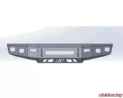 Hammerhead Armor Low Profile Front Bumper (Non-Winch) Ford F-150 | F-250 | F-350 1992-1996 - 600-56-0913
