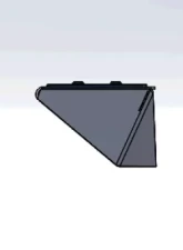 Hammerhead Armor Silverado/Sierra Truck Bed Rail Set For 14-18 Silverado/Sierra 1500 Black Steel                                     - 600-56-0933 - Image 4