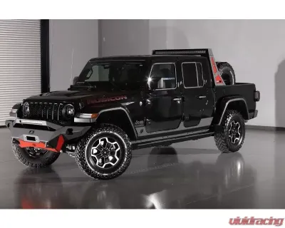 Hammerhead Armor Jeep Gladiator Headache Rack For 20-Present Gladiator Wrinkle Black - 600-56-0938