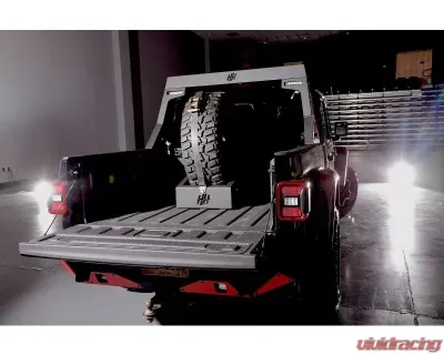 Hammerhead Armor Jeep Gladiator Headache Rack For 20-Present Gladiator Wrinkle Black - 600-56-0938