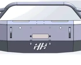 Hammerhead Armor WInch Fairlead Cutout Cover 11.0 Inch Black Powder Coat