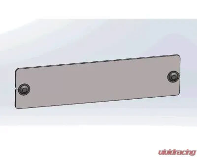 Hammerhead Armor WInch Fairlead Cutout Cover 11.0 Inch Black Powder Coat - 600-56-0945
