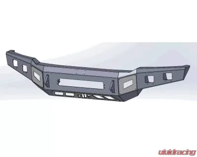 Hammerhead Armor Low Profile Front Bumper (Non-Winch) Ford Raptor 2017-2025 - 600-56-0948