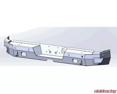 Hammerhead Armor RAM Rear Bumper With Sensors Flush Mount For 20-20 RAM 2500-5500 - 600-56-0959