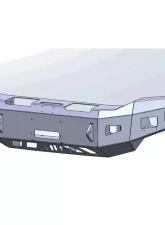 Hammerhead Armor RAM Front Winch Bumper For 20-20 Dodge RAM 2500-5500 Black Steel                                     - 600-56-0960 - Image 3