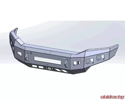 Hammerhead Armor Low Profile Front Black Bumper (Non-Winch) Ram 2500 | 3500 | 4500 | 5500 2020 - 600-56-0972