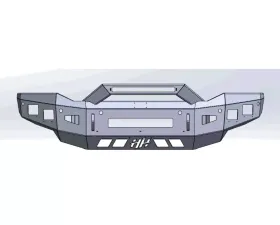 Hammerhead Armor Low Profile Formed Guard Front Black Bumper (Non-Winch) Ram 2500 | 3500 | 4500 | 5500 2020