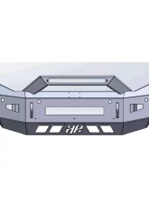 Hammerhead Armor Low Profile Formed Guard Front Black Bumper (Non-Winch) Ram 2500 | 3500 | 4500 | 5500 2020                                     - 600-56-0973 - Image 3