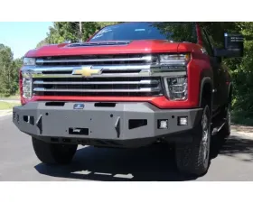 Hammerhead Armor Silverado Front Winch Bumper For 20-Pres Silverado 2500-F-5500 X Series Black Steel