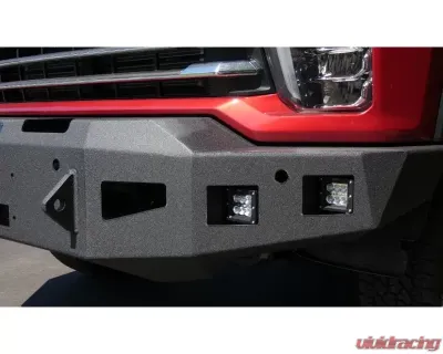 Hammerhead Armor Silverado Front Winch Bumper For 20-Pres Silverado 2500-F-5500 X Series Black Steel - 600-56-0974