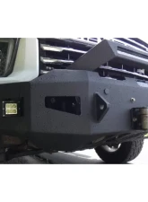 Hammerhead Armor Silverado Front Winch Bumper Formed Bull Guard For 20-Pres Silverado 2500-F-5500 Black Steel                                     - 600-56-0977 - Image 4